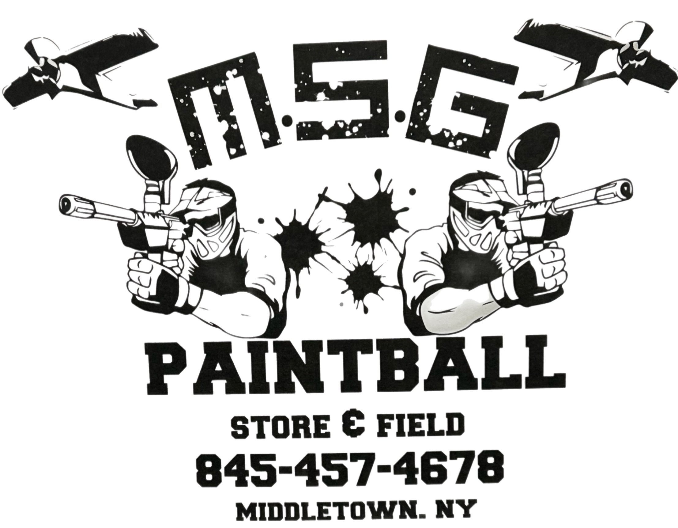 T-shirt Virtue Paintball – Bloc, Motif Crème Banane, Taille 2X