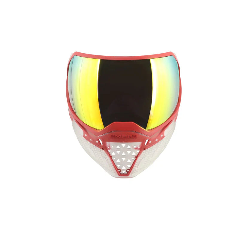 Empire Evs SE Crystal Clear/Red Fire Mirror Lens