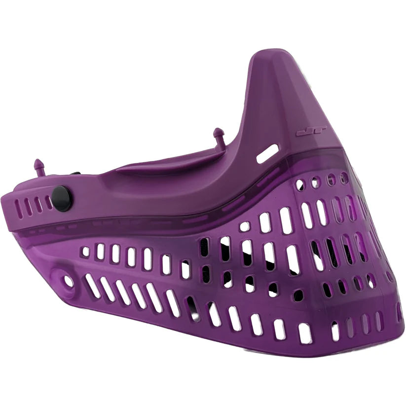 JT Proflex Nose and Skirt - Amethyst Ice Skirt w/ Std chin strap