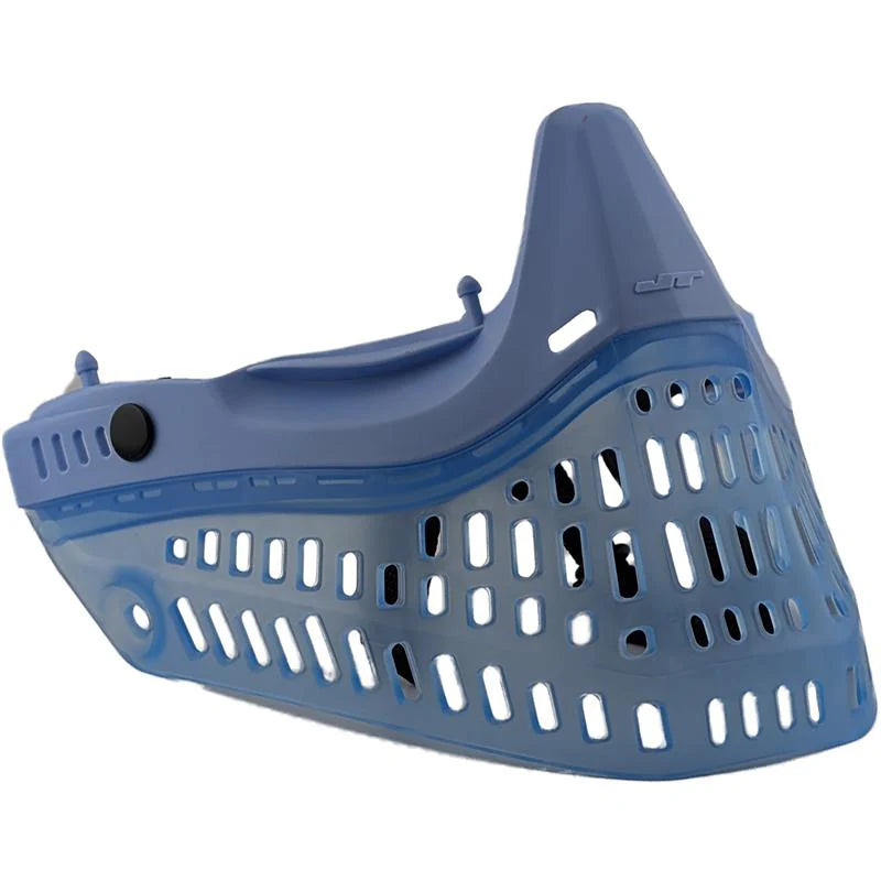 JT Proflex Nose and Skirt - Aquamarine Ice Skirt w/ Std chin strap