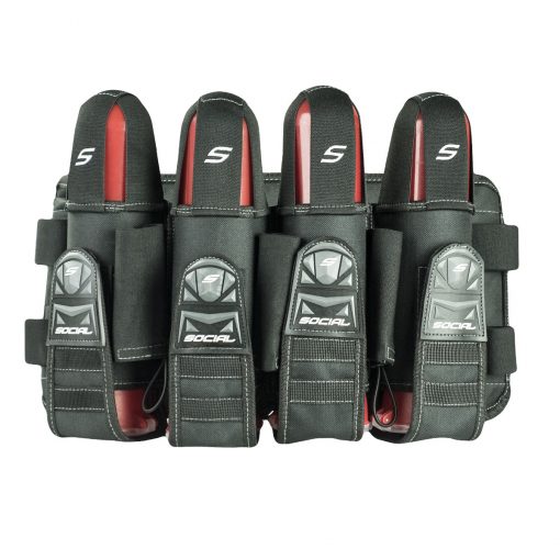 Grit Pod Pack Harness, 4+7 Stealth Black