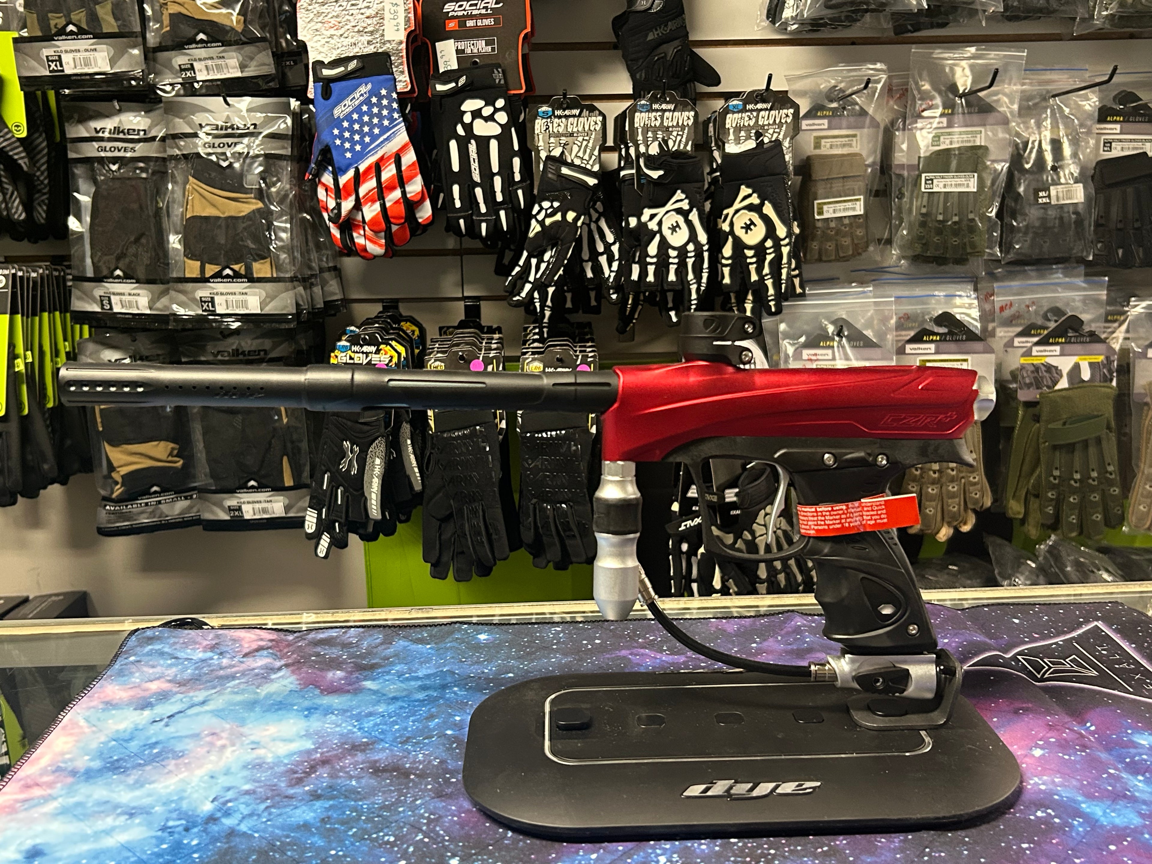 Dye Czr+ Red/Silver Dust