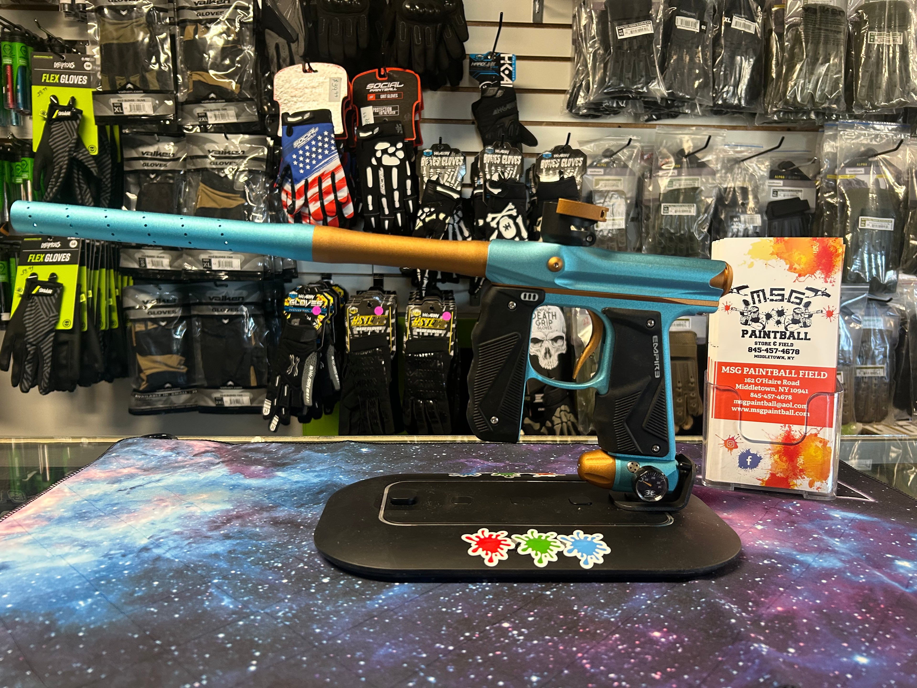 Empire Mini GS Aqua/Orange