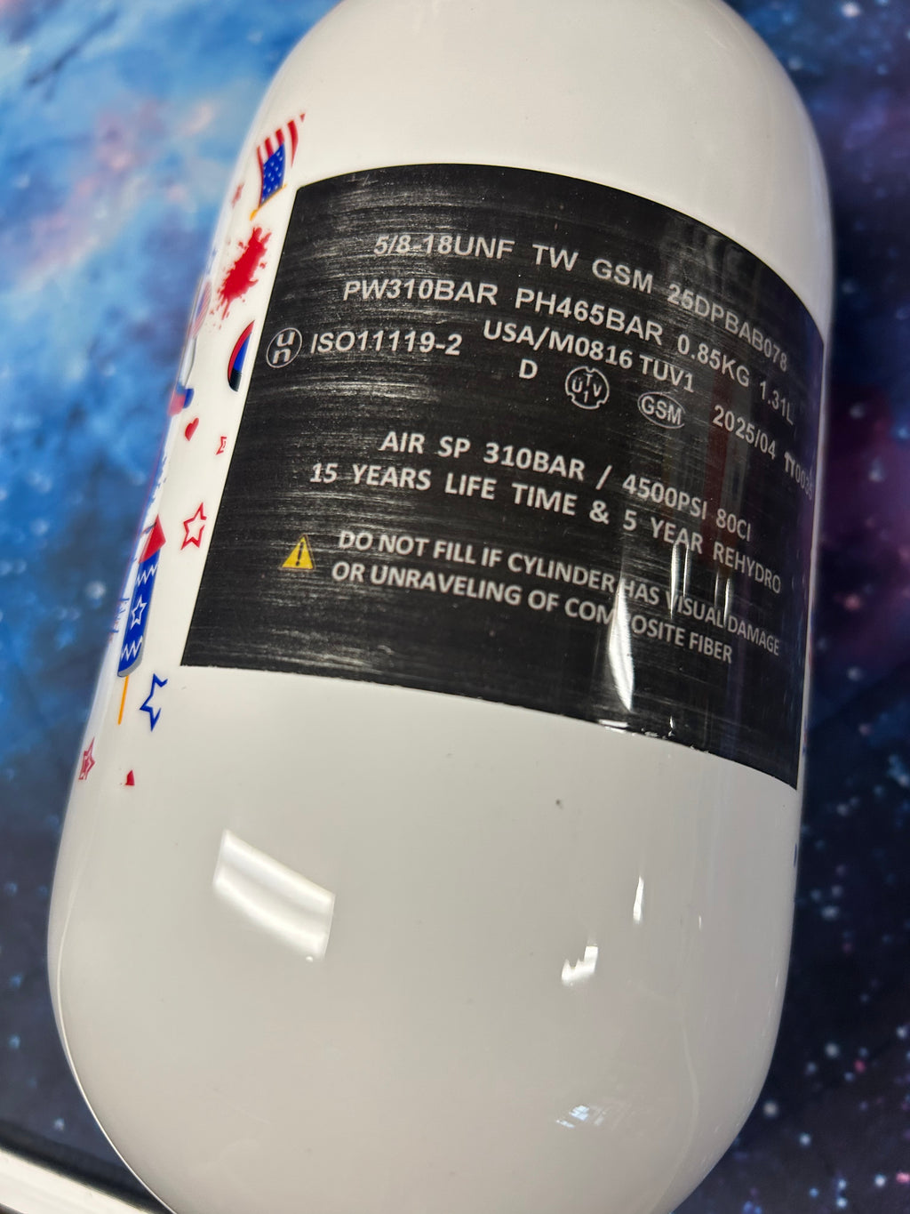 JT Ultra Light 80/4500 4th of July White