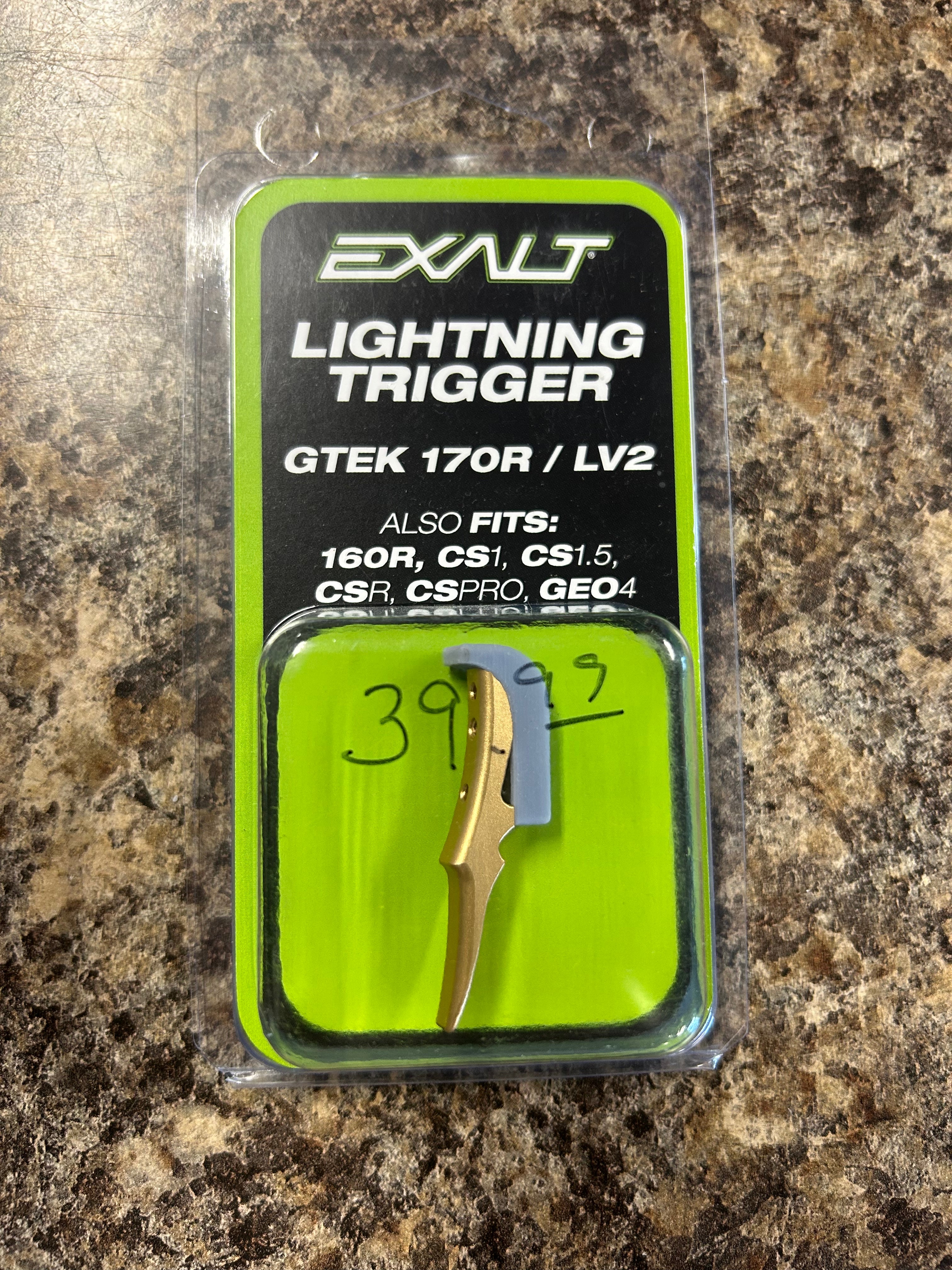 Exalt Lighting Trigger Gold – Montgomery Sporting Goods & Paintball