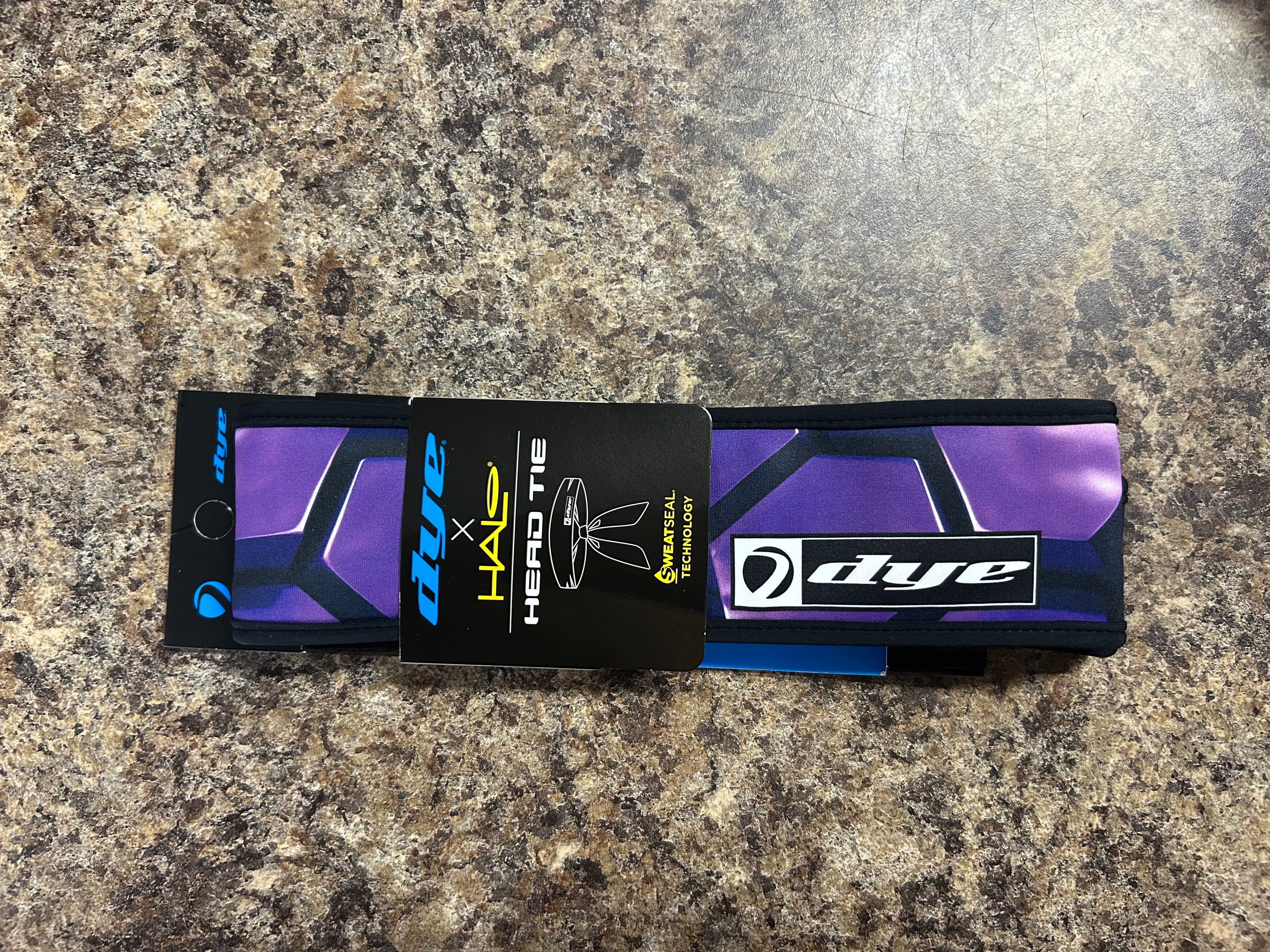 Dye Headband Hex3D Purple