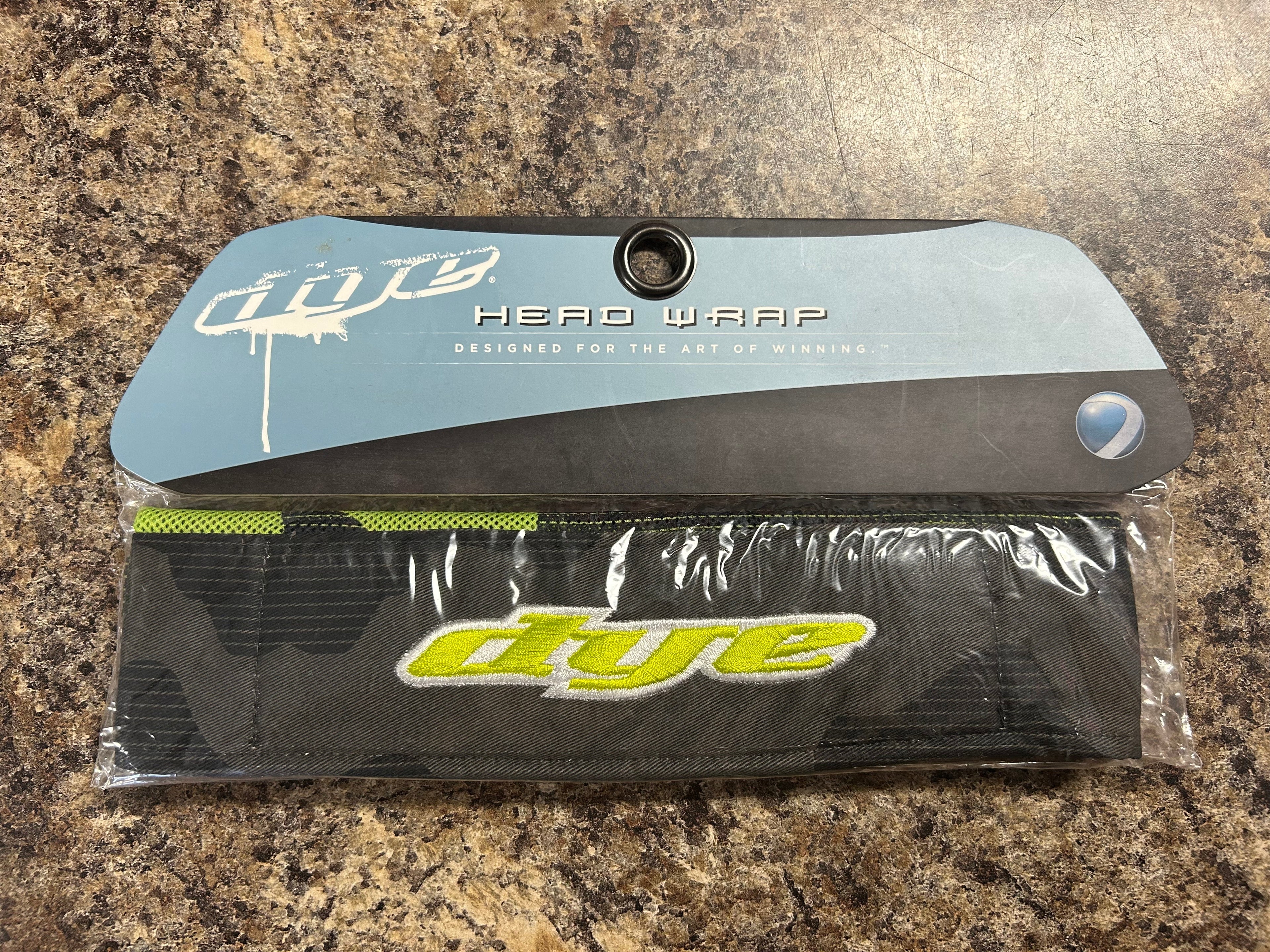 Dye Headwrap Bomber Gray/Lime