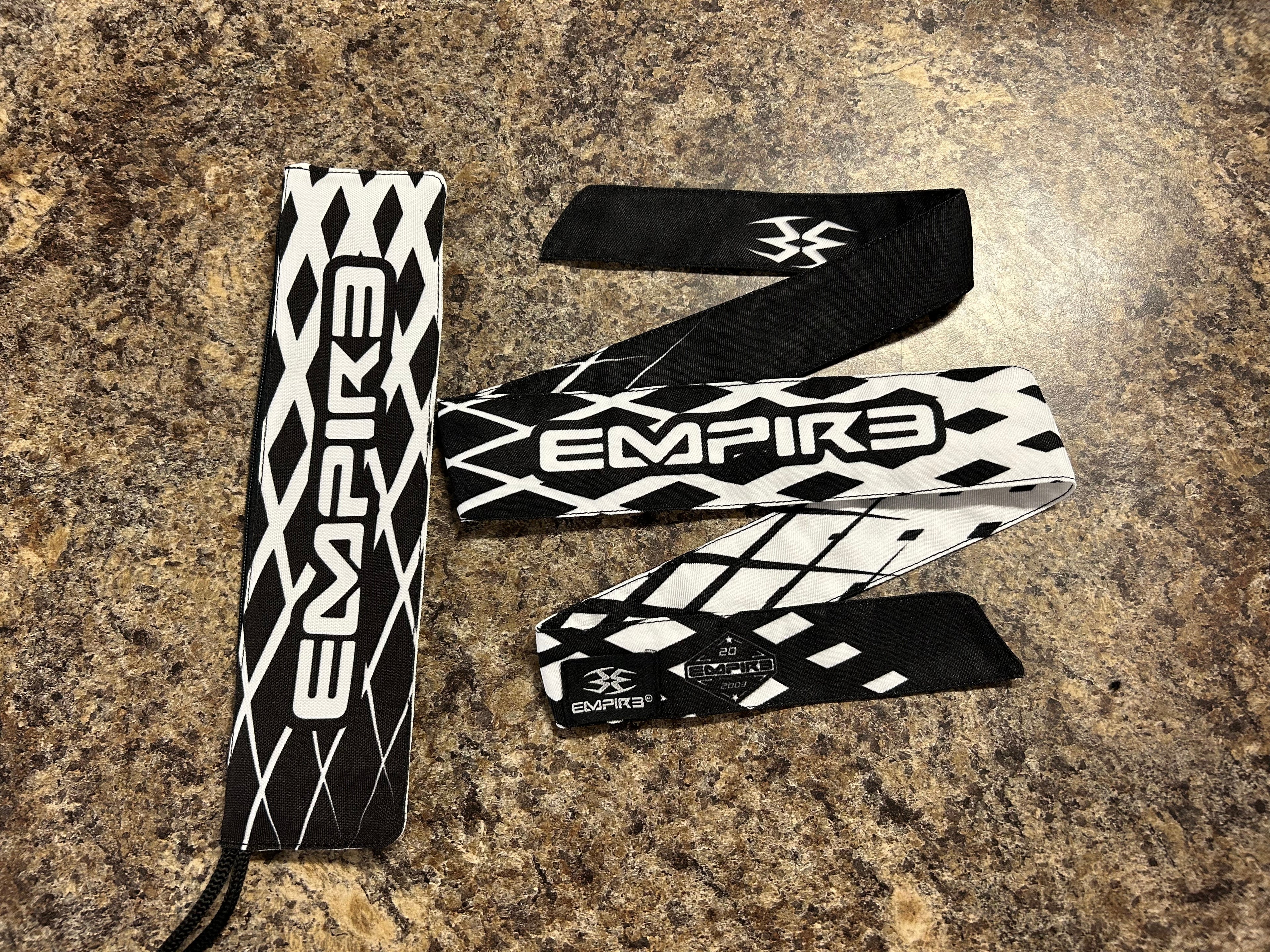 Empire 20th Anniversary Headband Black/White