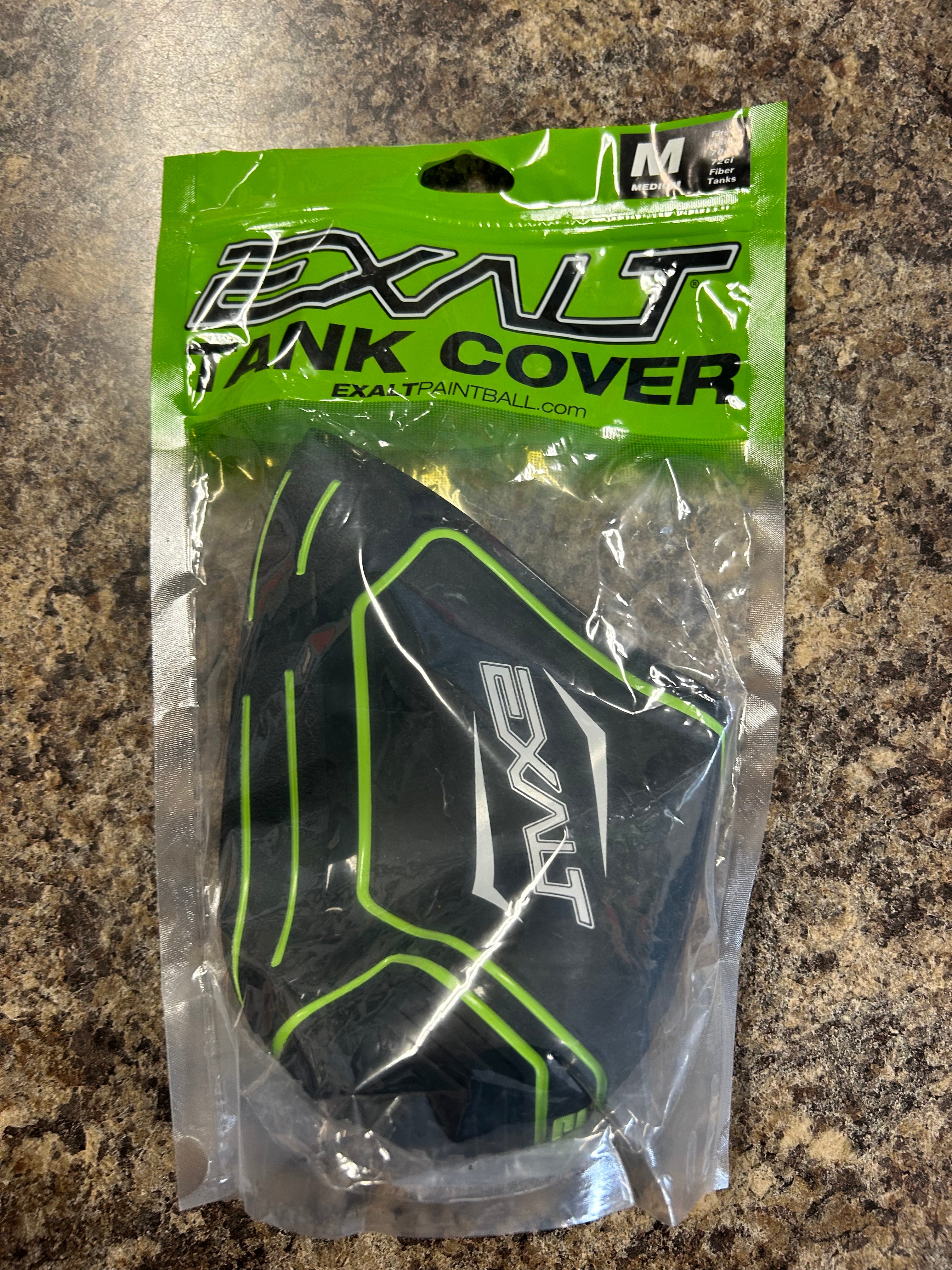 Exalt Tank Cover Black/Lime/White