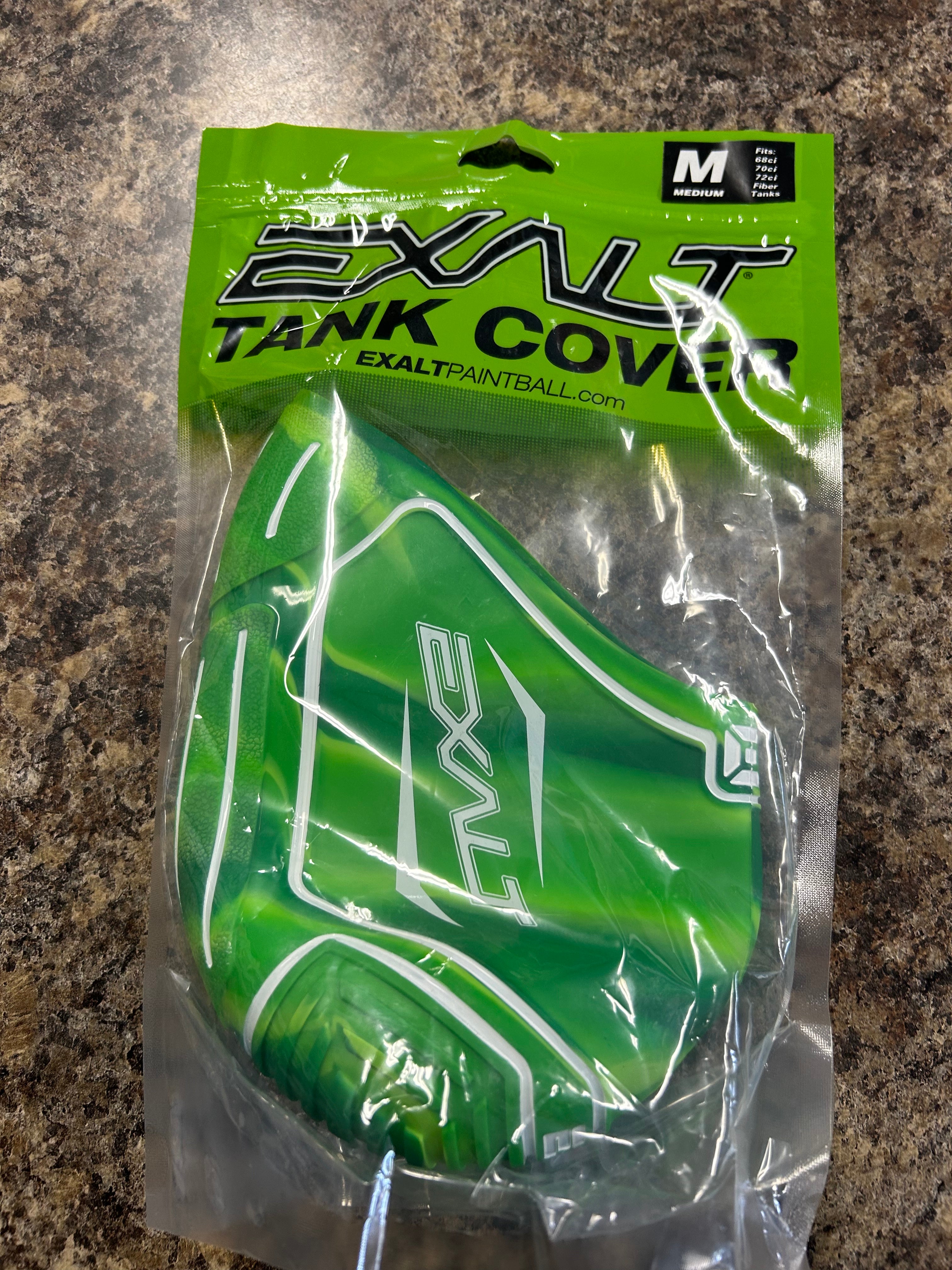 Exalt Tank Cover Lime Swirl