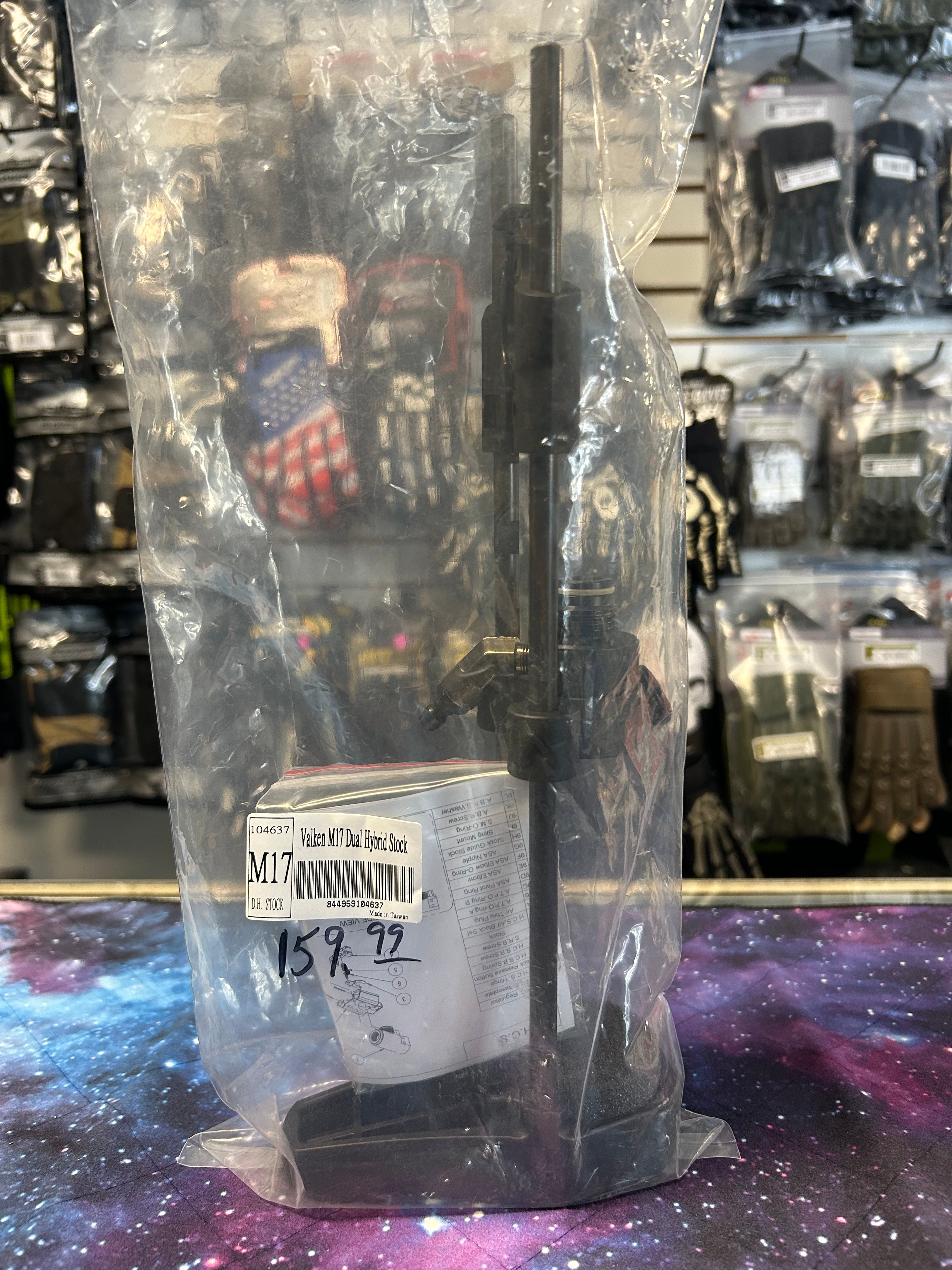 Valken M17 Dual Hybrid Stock