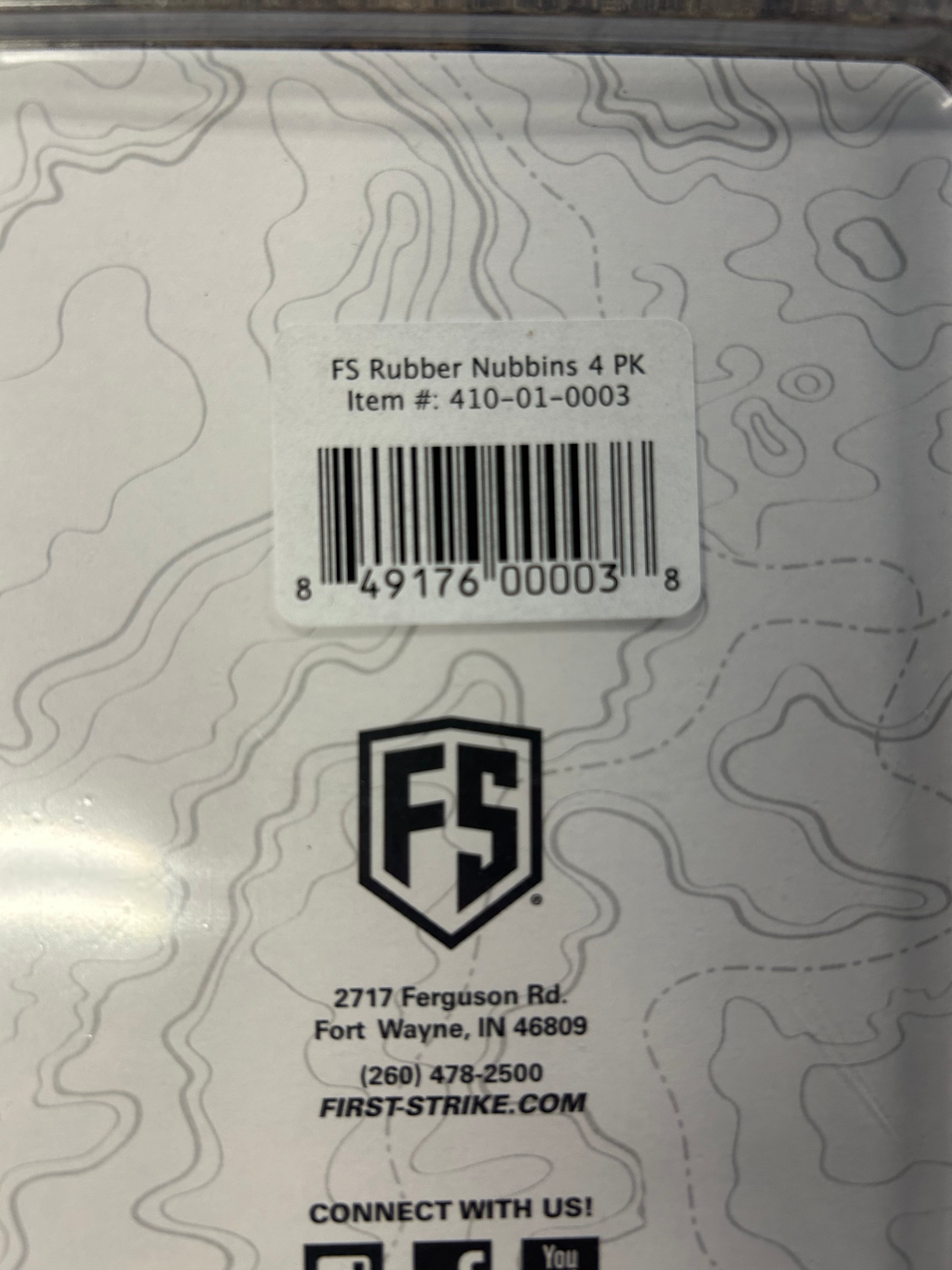 First Strike Rubber Nubbins 4 Pack