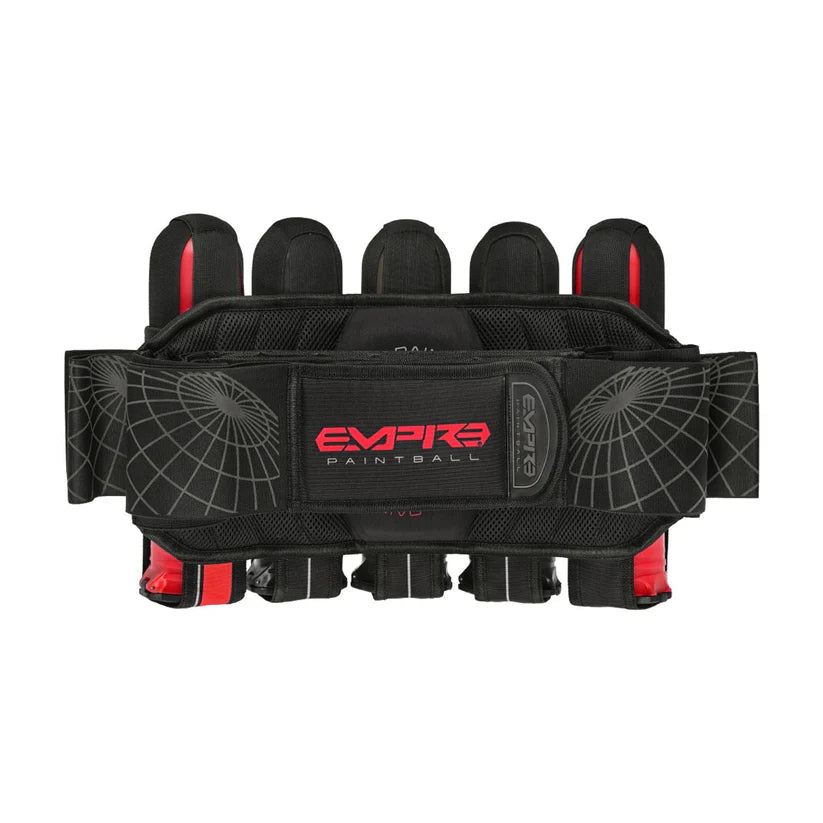 Empire Compressor Paintball Harness Cherry 5+8